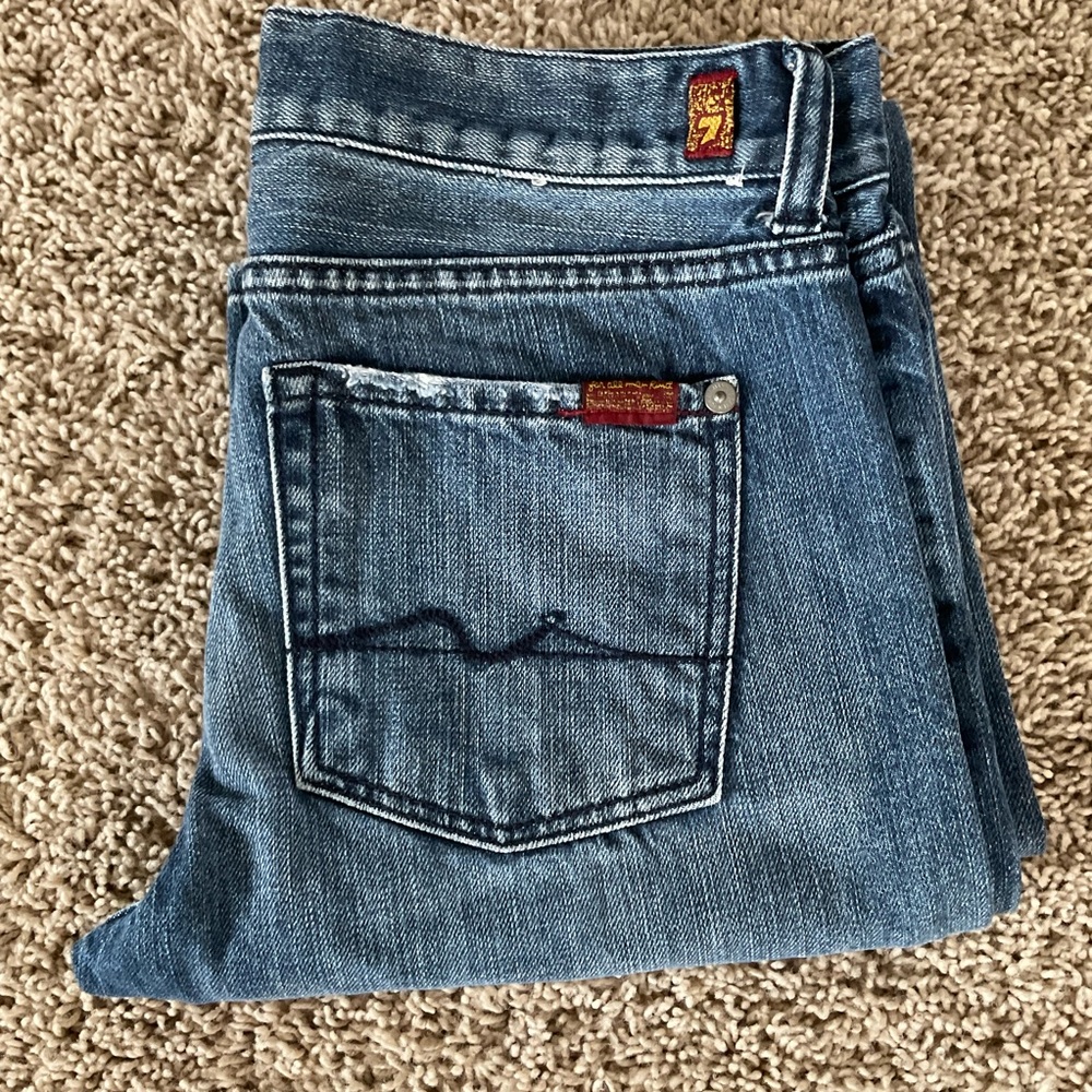 HOST PICK - 7 For All Mankind Bootcut Jeans, Sz 12